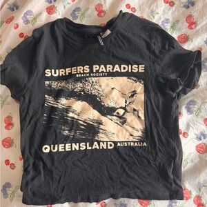 H&M Black Surfers Paradise Kids Tee